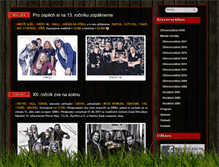 Tablet Screenshot of drevorockfest.cz